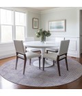 Addison Chantille ACN890-Lavender 8 ft. X 8 ft. Round Rug