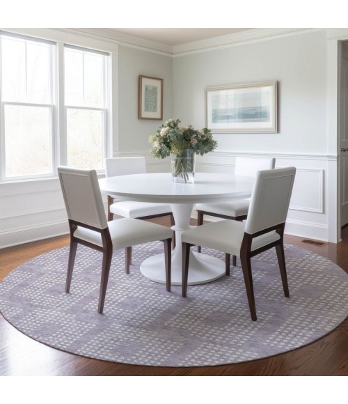 Addison Chantille ACN890-Lavender 8 ft. X 8 ft. Round Rug
