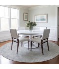 Addison Chantille ACN890-Silver 8 ft. X 8 ft. Round Rug