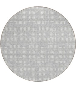Addison Chantille ACN890-Silver 8 ft. X 8 ft. Round Rug