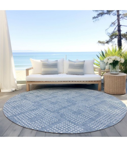 Addison Chantille ACN890-Sky 8 ft. X 8 ft. Round Rug
