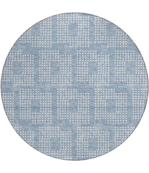 Addison Chantille ACN890-Sky 8 ft. X 8 ft. Round Rug