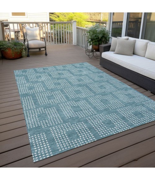 Addison Chantille Rug ACN890-Teal 9 ft. X 12 ft. Rectangle - Rugs Town Addison Chantille ACN890-Teal 9 ft. X 12 ft. Rectangle Rug