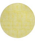 Addison Chantille ACN890-Yellow 8 ft. X 8 ft. Round Rug
