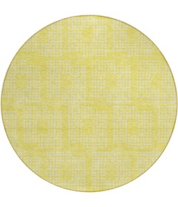 Addison Chantille ACN890-Yellow 8 ft. X 8 ft. Round Rug