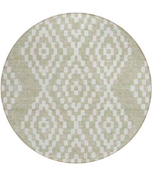 Addison Chantille ACN891-Aloe 8 ft. X 8 ft. Round Rug