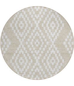 Addison Chantille ACN891-Beige 8 ft. X 8 ft. Round Rug