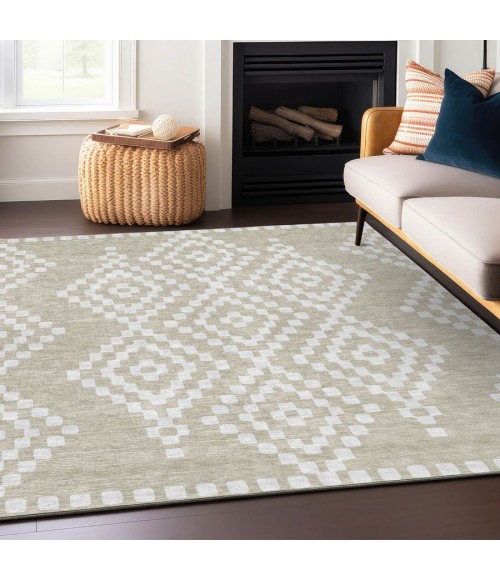 Addison Chantille Rug ACN891-Beige 9 ft. X 12 ft. Rectangle - Rugs Town Addison Chantille ACN891-Beige 9 ft. X 12 ft. Rectangle Rug