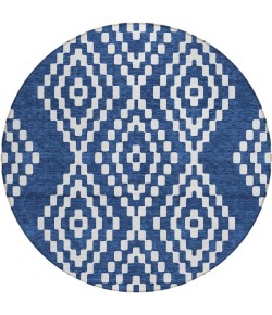 Addison Chantille ACN891-Navy 8 ft. X 8 ft. Round Rug