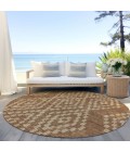 Addison Chantille ACN891-Paprika 8 ft. X 8 ft. Round Rug