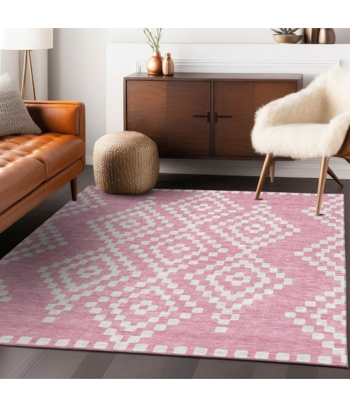 Addison Chantille Rug ACN891-Pink 9 ft. X 12 ft. Rectangle - Rugs Town Addison Chantille ACN891-Pink 9 ft. X 12 ft. Rectangle Rug