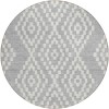 Addison Chantille ACN891-Silver 8 ft. X 8 ft. Round Rug