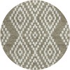 Addison Chantille ACN891-Taupe 8 ft. X 8 ft. Round Rug