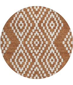 Addison Chantille ACN891-Terracotta 8 ft. X 8 ft. Round Rug