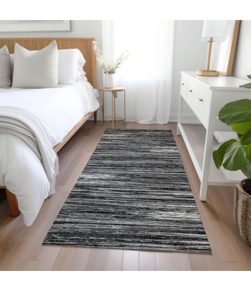 Addison Chantille ACN896-Black 2 ft. 3 in. X 7 ft. 6 in. Rectangle Rug