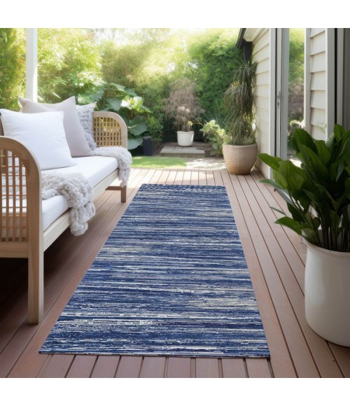 Addison Chantille ACN896-Navy 2 ft. 3 in. X 7 ft. 6 in. Rectangle Rug