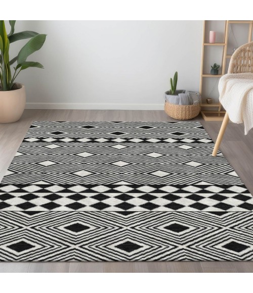 Addison Chantille ACN898-Black 5 ft. X 7 ft. 6 in. Rectangle Rug