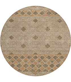Addison Chantille ACN898-Brown 8 ft. X 8 ft. Round Rug