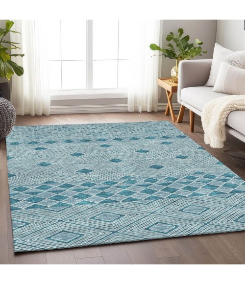 Addison Chantille ACN898-Teal 5 ft. X 7 ft. 6 in. Rectangle Rug