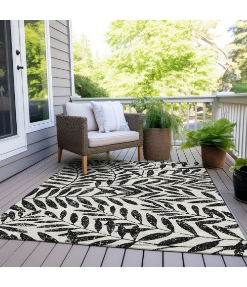 Addison Chantille Rug ACN899-Black 10 ft. X 14 ft. Rectangle - Rugs Town Addison Chantille ACN899-Black 10 ft. X 14 ft. Rectangle Rug