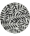Addison Chantille ACN899-Black 8 ft. X 8 ft. Round Rug