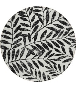 Addison Chantille ACN899-Black 8 ft. X 8 ft. Round Rug