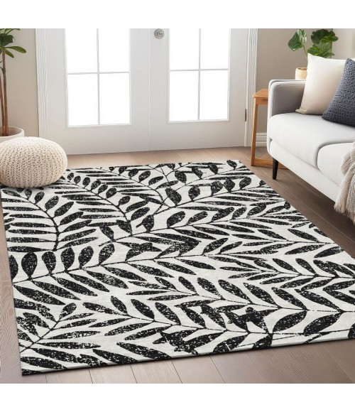 Addison Chantille Rug ACN899-Black 10 ft. X 14 ft. Rectangle - Rugs Town Addison Chantille ACN899-Black 10 ft. X 14 ft. Rectangle Rug