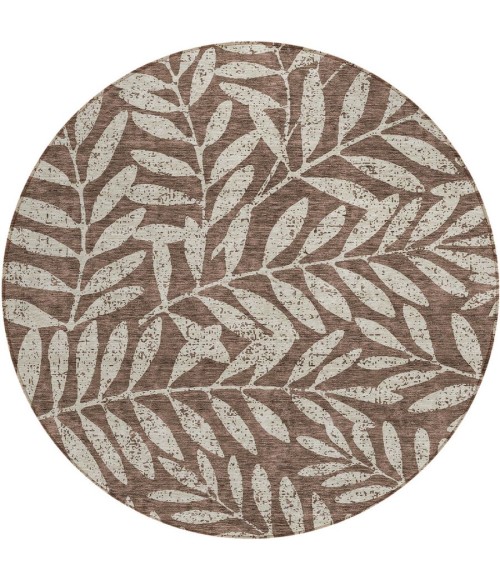 Addison Chantille ACN899-Brown 8 ft. X 8 ft. Round Rug