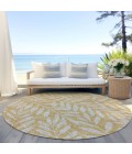 Addison Chantille ACN899-Gold 8 ft. X 8 ft. Round Rug