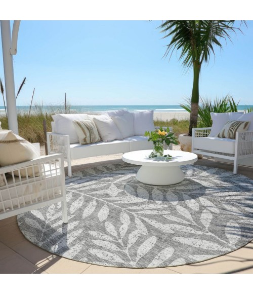 Addison Chantille ACN899-Gray 8 ft. X 8 ft. Round Rug