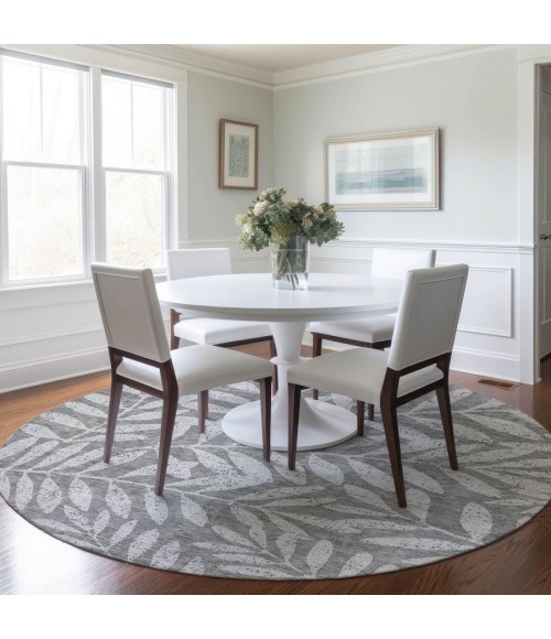 Addison Chantille ACN899-Gray 8 ft. X 8 ft. Round Rug