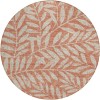 Addison Chantille ACN899-Salmon 8 ft. X 8 ft. Round Rug