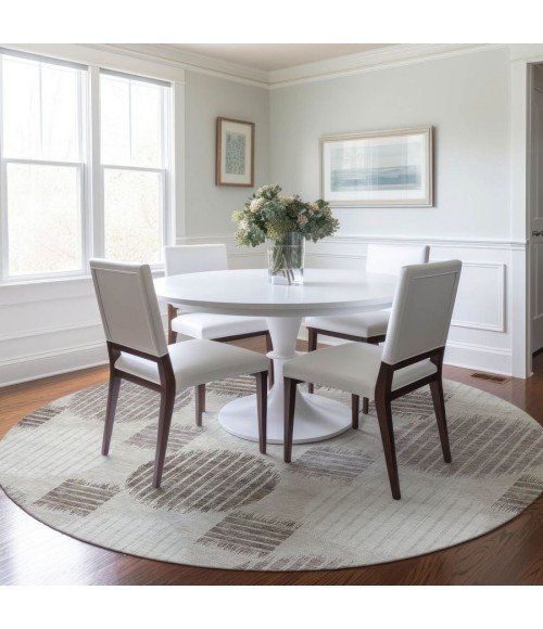 Addison Chantille ACN900-Beige 8 ft. X 8 ft. Round Rug