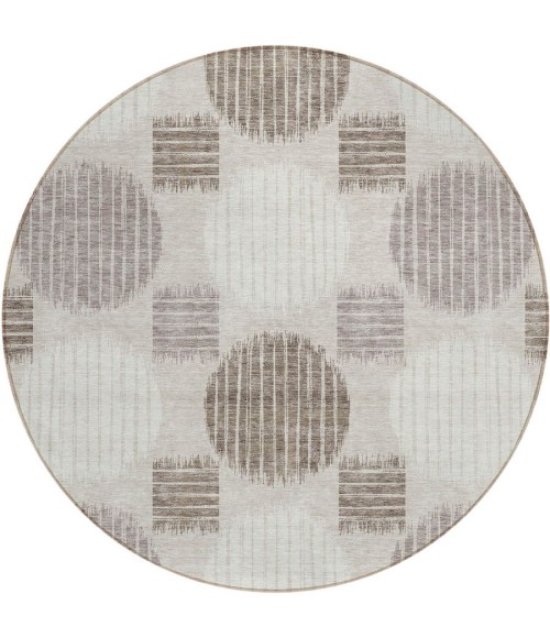 Addison Chantille ACN900-Beige 8 ft. X 8 ft. Round Rug