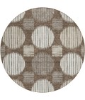 Addison Chantille ACN900-Brown 8 ft. X 8 ft. Round Rug