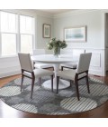 Addison Chantille ACN900-Charcoal 8 ft. X 8 ft. Round Rug