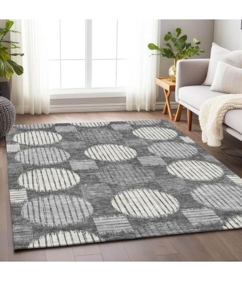 Addison Chantille ACN900-Charcoal 8 ft. X 10 ft. Rectangle Rug