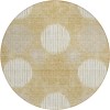 Addison Chantille ACN900-Gold 8 ft. X 8 ft. Round Rug