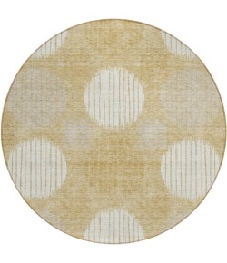 Addison Chantille ACN900-Gold 8 ft. X 8 ft. Round Rug