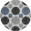 Addison Chantille ACN900-Gray 8 ft. X 8 ft. Round Rug