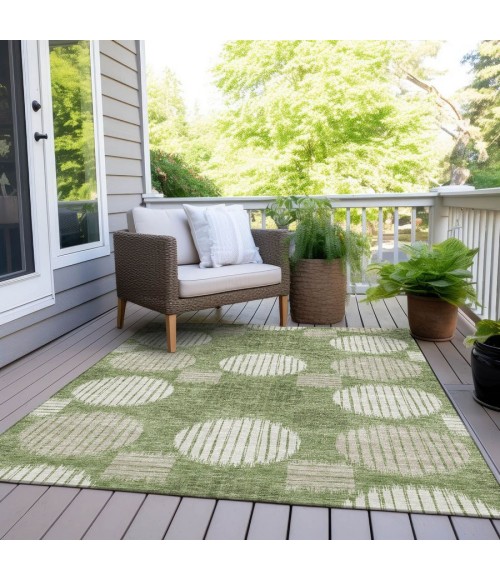 Addison Chantille ACN900-Green 8 ft. X 10 ft. Rectangle Rug
