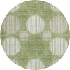 Addison Chantille ACN900-Green 8 ft. X 8 ft. Round Rug