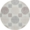 Addison Chantille ACN900-Ivory 8 ft. X 8 ft. Round Rug