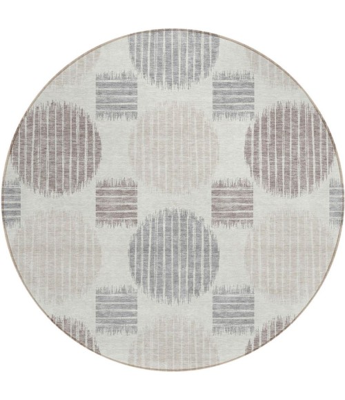 Addison Chantille ACN900-Ivory 8 ft. X 8 ft. Round Rug