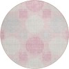 Addison Chantille ACN900-Pink 8 ft. X 8 ft. Round Rug