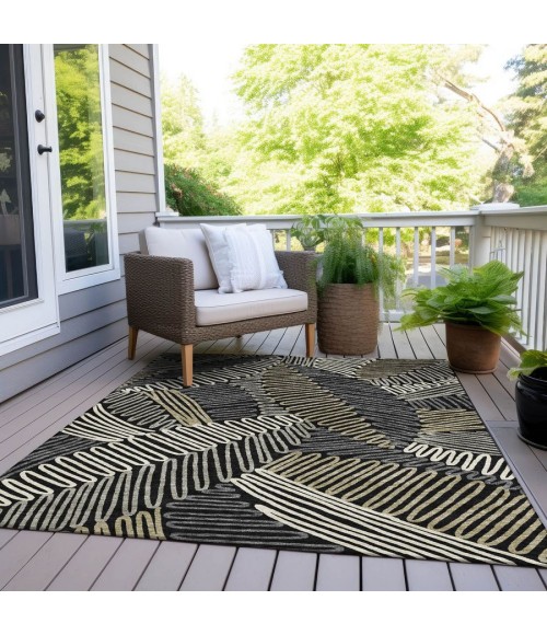 Addison Chantille ACN904-Black 8 ft. X 10 ft. Rectangle Rug