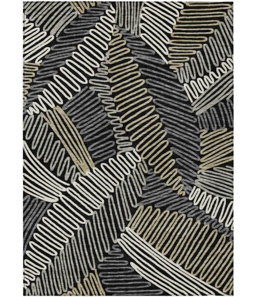Addison Chantille ACN904-Black 8 ft. X 10 ft. Rectangle Rug