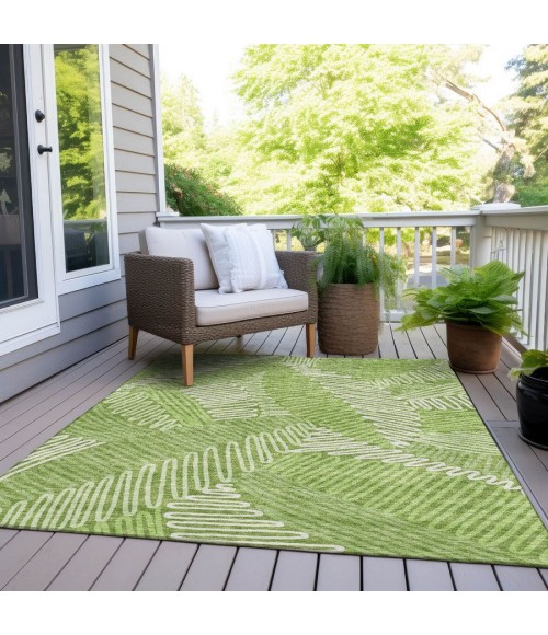 Addison Chantille ACN904-Lime 8 ft. X 10 ft. Rectangle Rug