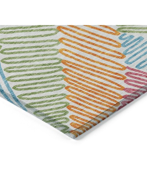 Addison Chantille ACN904-White 8 ft. X 10 ft. Rectangle Rug