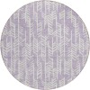 Addison Chantille ACN906-Lavender 8 ft. X 8 ft. Round Rug